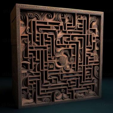 3D model labyrinth (STL)